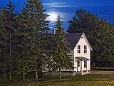 Moonrise Over A Lockmaster's House_16670